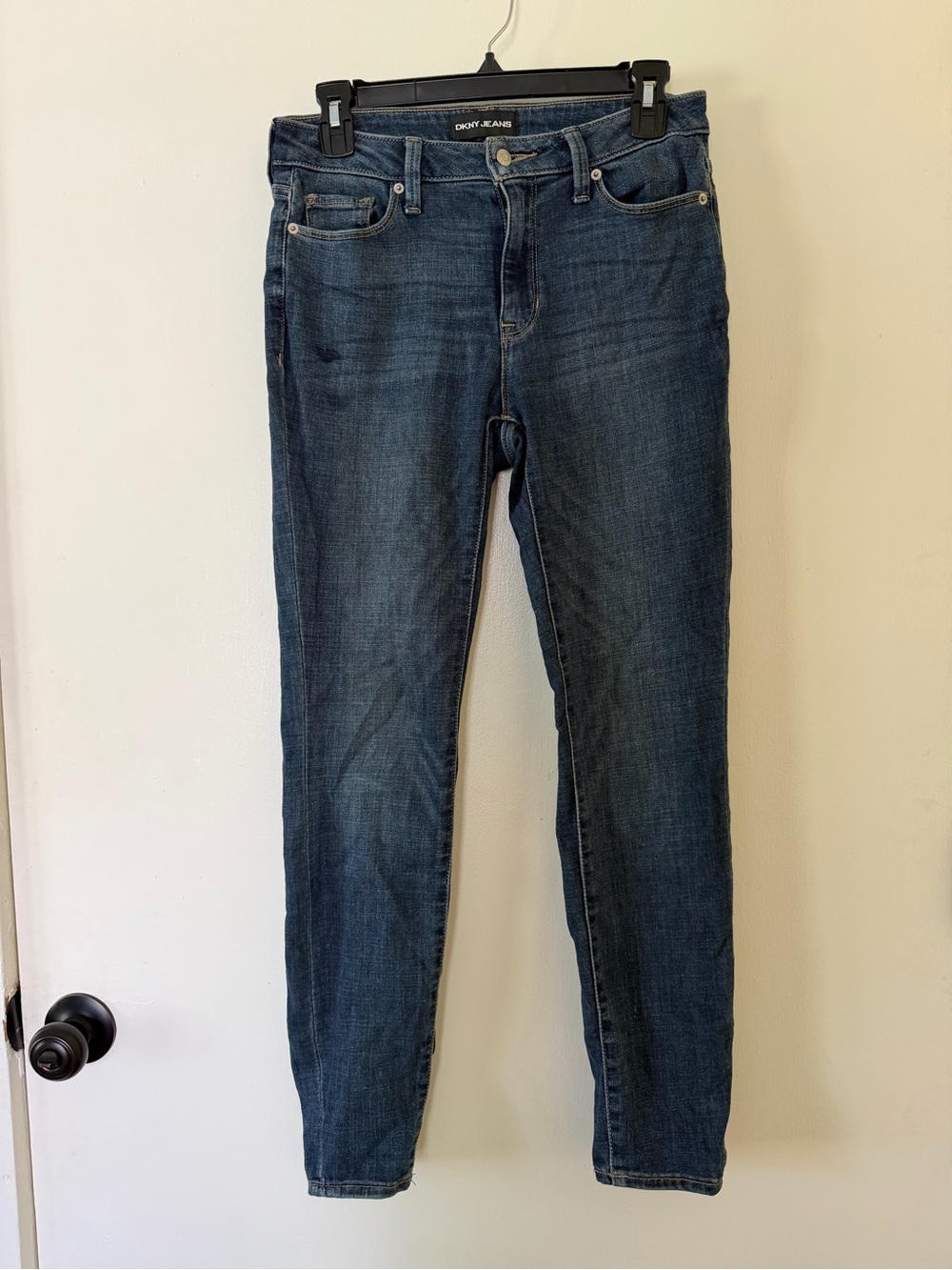 DKNY Indigo Slim Fit Skinny Jeans